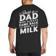 Just A Dad Who Always Came Back Dad For Men Big And Tall Men's T-Shirt Back Print Just A Dad Who Always Came Back Dad For Men Big And Tall Men's T-Shirt Back Print