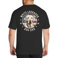 Labrador Retriever Dog Dad Big And Tall Men's T-Shirt Back Print