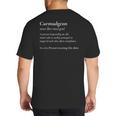 Lustige Groeltern Opa Grumpy Dad Short Sleeve Graphic T-Shirt Small Big And Tall Men's T-Shirt Back Print