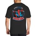 Marvel Dad Is Amazing Like Spider-Man Father's Day Big And Tall Men's T-Shirt Back Print