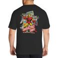Marvel Iron Man Invincible Dad Father's Day Comic Retro Big And Tall Men's T-Shirt Back Print
