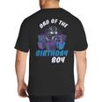 Marvel Panther Family Party Dad Of The Birthday Boy Big And Tall Men's T-Shirt Back Print