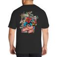 Marvel Spider-Man Amazing Dad Father's Day Big And Tall Men's T-Shirt Back Print Marvel Spider-Man Amazing Dad Father's Day Big And Tall Men's T-Shirt Back Print
