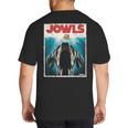 MonsterMuttz Great Dane Jowls Paws Top Drooling Dog Mom Dog Dad Big And Tall Men's T-Shirt Back Print