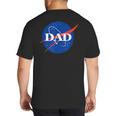 NASA Inspired DAD Meatball Big And Tall Men's T-Shirt Back Print NASA Inspired DAD Meatball Big And Tall Men's T-Shirt Back Print