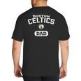 NBA Boston Celtics Dad Arched Team Logo Big And Tall Men's T-Shirt Back Print NBA Boston Celtics Dad Arched Team Logo Big And Tall Men's T-Shirt Back Print