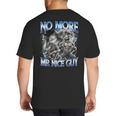 No More Mr Nice Guy Alpha Wolf Meme Dad Papa Men Big And Tall Men's T-Shirt Back Print No More Mr Nice Guy Alpha Wolf Meme Dad Papa Men Big And Tall Men's T-Shirt Back Print