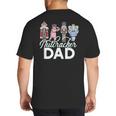 NUTCRACKER DAD Fun Christmas Ballet Parent Meme Big And Tall Men's T-Shirt Back Print NUTCRACKER DAD Fun Christmas Ballet Parent Meme Big And Tall Men's T-Shirt Back Print