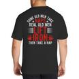 Old Men Gag Workout Gym Fitness Exercise Weightlifting Dad Big And Tall Men's T-Shirt Back Print Old Men Gag Workout Gym Fitness Exercise Weightlifting Dad Big And Tall Men's T-Shirt Back Print
