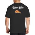 Papa Slice Pizza Belly Expectant Dad Pizza Pregnancy Reveal Big And Tall Men's T-Shirt Back Print Papa Slice Pizza Belly Expectant Dad Pizza Pregnancy Reveal Big And Tall Men's T-Shirt Back Print