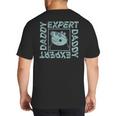 Peppa Pig Father's Day Expert Daddy Vintage Faded Box Logo Big And Tall Men's T-Shirt Back Print Peppa Pig Father's Day Expert Daddy Vintage Faded Box Logo Big And Tall Men's T-Shirt Back Print