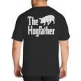 Pig The Hogfather Hog Dad Fathers Day Parody Papa Men Big And Tall Men's T-Shirt Back Print Pig The Hogfather Hog Dad Fathers Day Parody Papa Men Big And Tall Men's T-Shirt Back Print