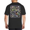 Play Cars On Dad's Back Mom's Back City Map BACK PRINT ONLY Big And Tall Men's T-Shirt Back Print