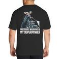 Power Washing Pressure Washing For Washer Dad Men Grandpa Big And Tall Men's T-Shirt Back Print