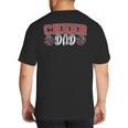 Proud Cheer Dad My Favorite Cheerleader Calls Me Daddy Men Big And Tall Men's T-Shirt Back Print