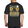 Proud Dad Of A 2026 Graduate Senior 2026 Grad Family Big And Tall Men's T-Shirt Back Print