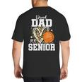 Proud Dad Of A 2026 Senior Basketball Graduation Leopard Big And Tall Men's T-Shirt Back Print Proud Dad Of A 2026 Senior Basketball Graduation Leopard Big And Tall Men's T-Shirt Back Print