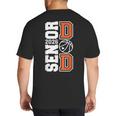 Proud Dad Of A 2026 Senior Graduate Basketball Senior 26 Big And Tall Men's T-Shirt Back Print