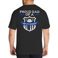 Proud Dad Of a Deputy Sheriff Deputy Sheriff Big And Tall Men's T-Shirt Back Print