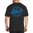 Proud New Daddy It's A Boy Dad To Be 1st Time Father Big And Tall Men's T-Shirt Back Print