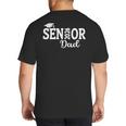 Proud Senior Dad 2026 Senior 2026 Dad Class Of 2026 Father Big And Tall Men's T-Shirt Back Print