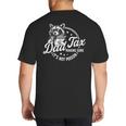 Racoon Dad Tax Making Sure It's Not Poison Men Big And Tall Men's T-Shirt Back Print