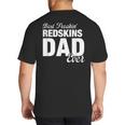 Redskins Goshen Best Freakin' Dad Ever HS Big And Tall Men's T-Shirt Back Print