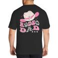 Rodeo Dad Pink Cowgirl 1St Birthday Family Matching Big And Tall Men's T-Shirt Back Print