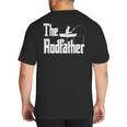 The Rodfather Fishing Dad Big And Tall Men's T-Shirt Back Print