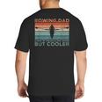 Round Rowing Dad Rudder Big And Tall Men's T-Shirt Back Print