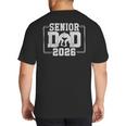 Senior Wrestling Dad 2026 Senior Dad Class Of 2026 Big And Tall Men's T-Shirt Back Print