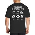 Shepsky Things Do Spare Time Dog Mom Dad Big And Tall Men's T-Shirt Back Print