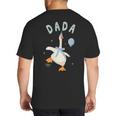 Silly Dada Silly Goose Mom Birthday Family Matching Party Big And Tall Men's T-Shirt Back Print