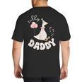 Silly Daddy Silly Goose Dad Birthday Family Matching Party Big And Tall Men's T-Shirt Back Print