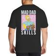 The Simpsons Father's Day Mad Dad Skills Homer Poster Big And Tall Men's T-Shirt Back Print The Simpsons Father's Day Mad Dad Skills Homer Poster Big And Tall Men's T-Shirt Back Print
