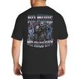 Skeleton No More Mr Nice Guy Meme Men Dad Papa Big And Tall Men's T-Shirt Back Print