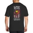 Softball Dad My Favorite Softball Player Calls Me Dad Big And Tall Men's T-Shirt Back Print