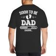 Soon To Be Dad 2026 Loading For Pregnancy Announcement Big And Tall Men's T-Shirt Back Print