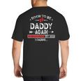 Soon To Be Daddy Again Est 2026 Loading Daddy Big And Tall Men's T-Shirt Back Print