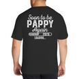 Soon To Be Pappy Again Est 2026 Future New Dad Big And Tall Men's T-Shirt Back Print Soon To Be Pappy Again Est 2026 Future New Dad Big And Tall Men's T-Shirt Back Print