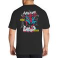 Spider-Man Amazing Dad Big And Tall Men's T-Shirt Back Print