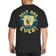 Spongebob Squarepants Father's Day Best Dad Ever Big And Tall Men's T-Shirt Back Print