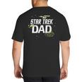 Star Trek Father's Day Star Trek Dad Icons Big And Tall Men's T-Shirt Back Print