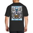 Star Wars Father's Day Jango Fett Best Dad Ever Big And Tall Men's T-Shirt Back Print