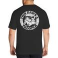 Star Wars Father's Day Stormtrooper This Dad Is A Trooper Circle Big And Tall Men's T-Shirt Back Print
