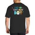 Star Wars Grogu Mandalorian Toon Dad Of The Birthday Boy Big And Tall Men's T-Shirt Back Print