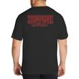 Stranger Dad Father's Day Or Birthday Themed Big And Tall Men's T-Shirt Back Print