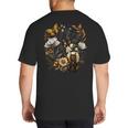 Tortie Cat Owner Flowers Tortie Cat Mom Tortie Cat Dad Big And Tall Men's T-Shirt Back Print Tortie Cat Owner Flowers Tortie Cat Mom Tortie Cat Dad Big And Tall Men's T-Shirt Back Print
