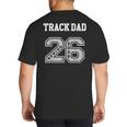 TRACK DAD 2026 SENIOR TRACK DAD SENIOR CLASS 26 Big And Tall Men's T-Shirt Back Print