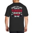 Tuxedo Cat Owner Tuxedo Cat Dad Tuxedo Cat Mom Big And Tall Men's T-Shirt Back Print Tuxedo Cat Owner Tuxedo Cat Dad Tuxedo Cat Mom Big And Tall Men's T-Shirt Back Print